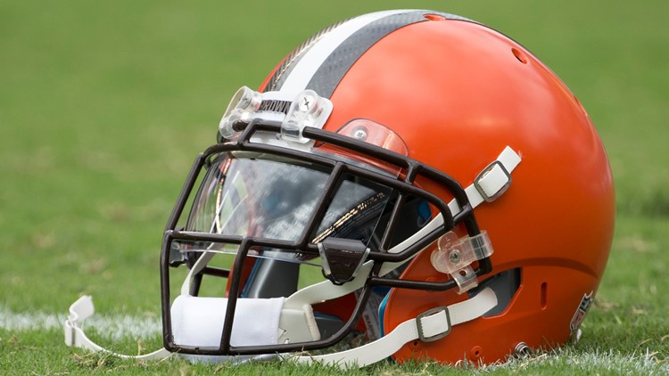 Cleveland Browns helmet