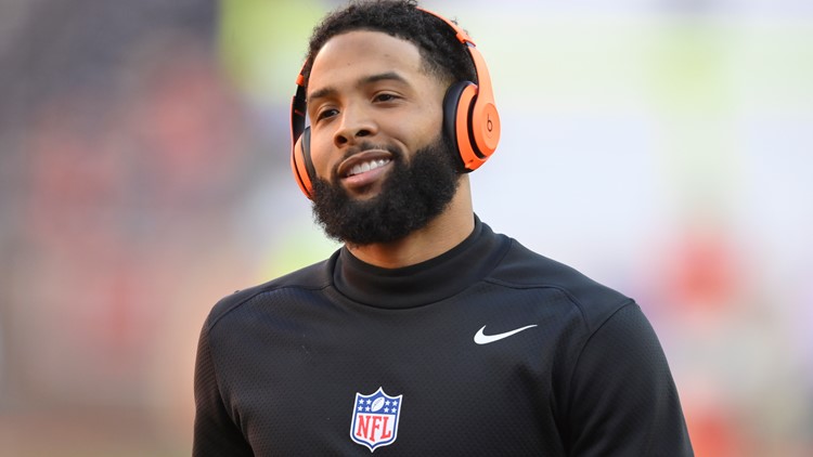 Browns Beckham Football