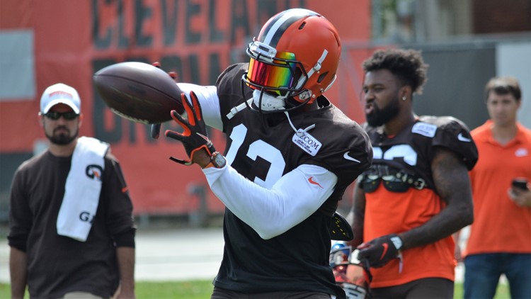 Odell Beckham Jr. Cleveland Browns Practice September 4, 2019
