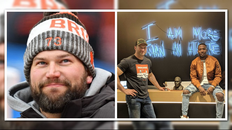 Joe Thomas before and after weight loss