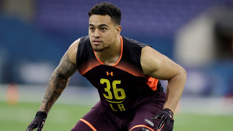 Sione Takitaki 2019 NFL Combine