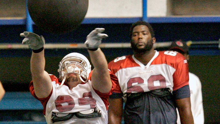 Scott Peters Arizona Cardinals Camp